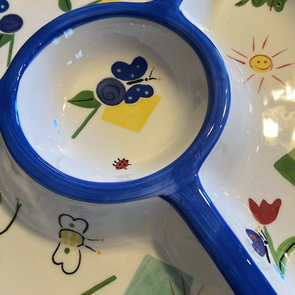 NWT TRISH RICHMAN “AT HOME” CONDIMENT TRAY - Picture 2 of 3